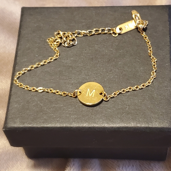 M initial bracelet - Picture 1 of 2